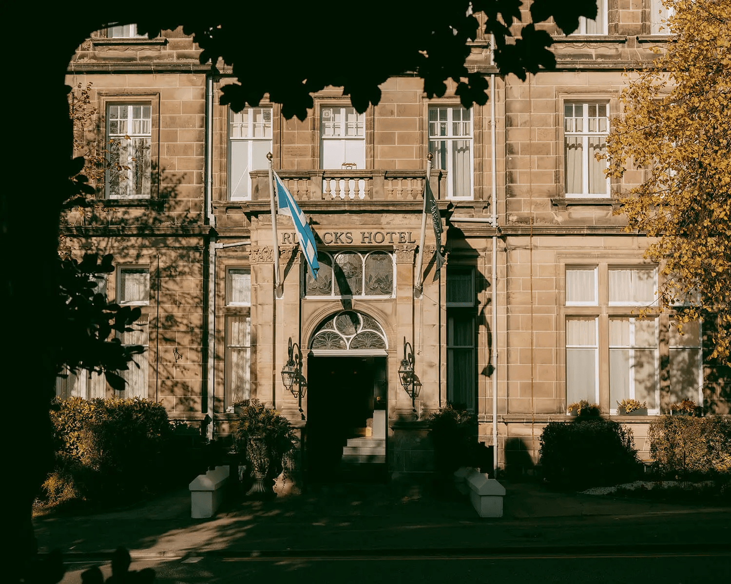 Rushacks St Andrews hotel entrance