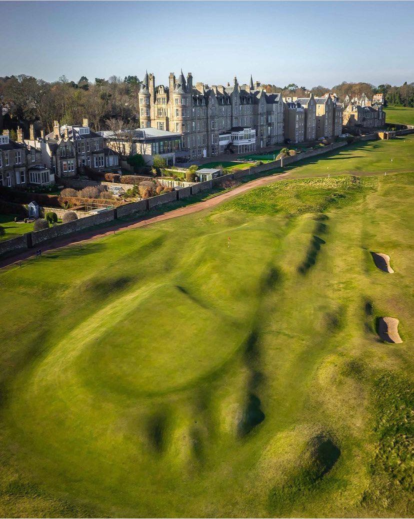 North Berwick Golf course in Scotland