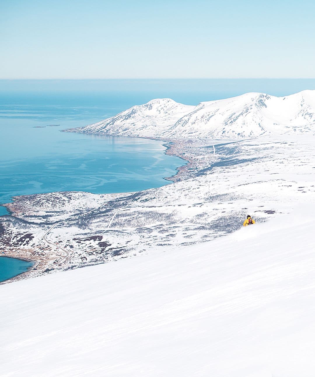 Skiing in the Lyngen Alps, Norway