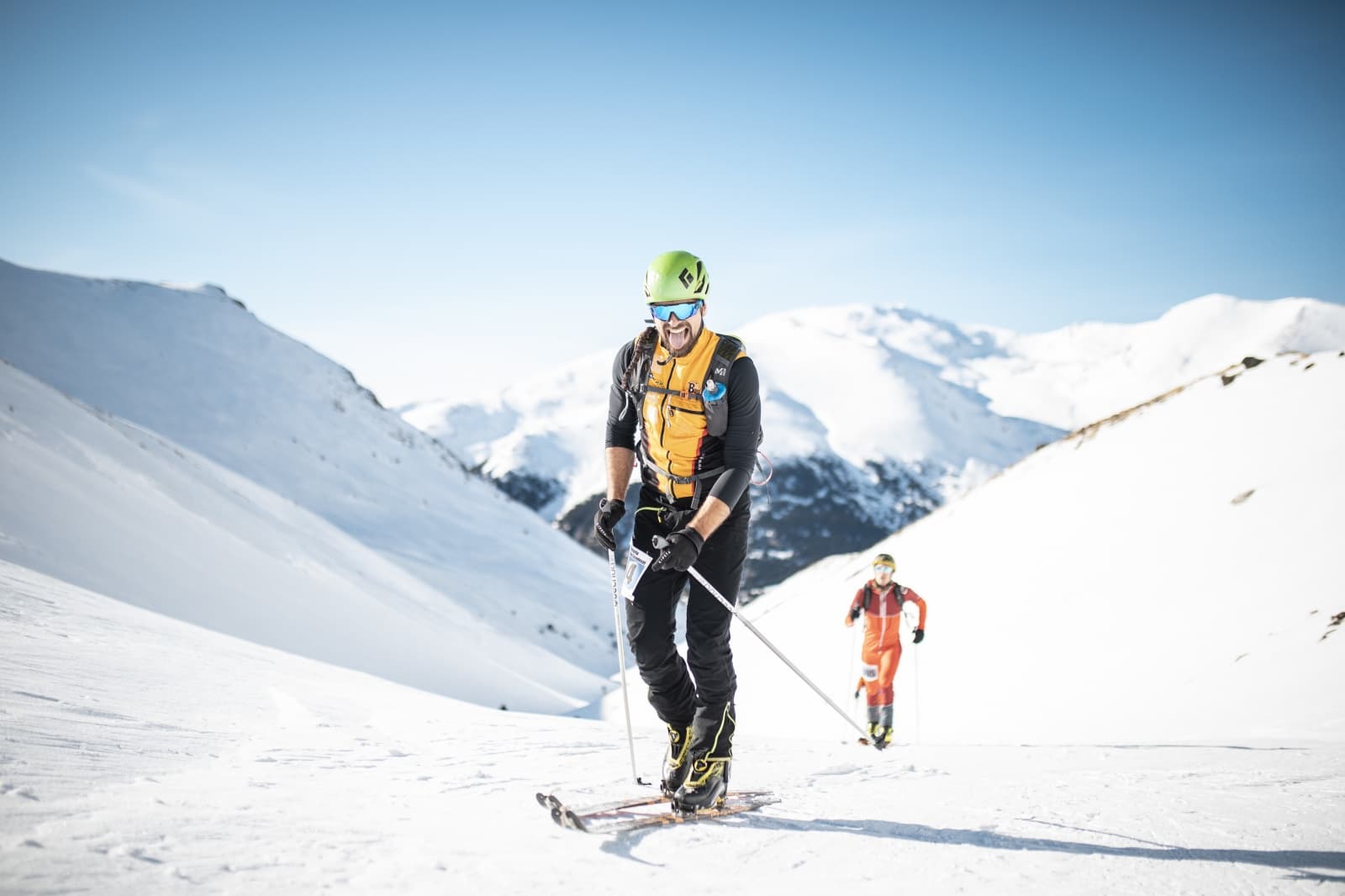 Ski Tourer in the Haute Route