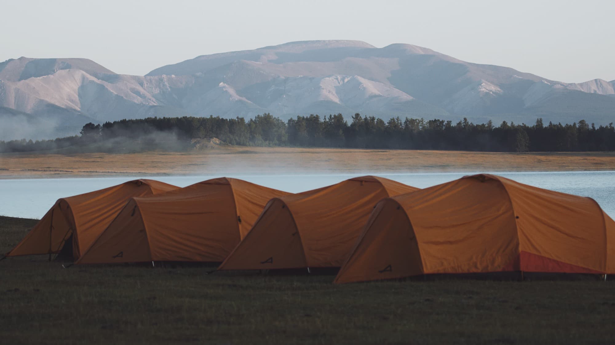 Camp Site in Mongolia