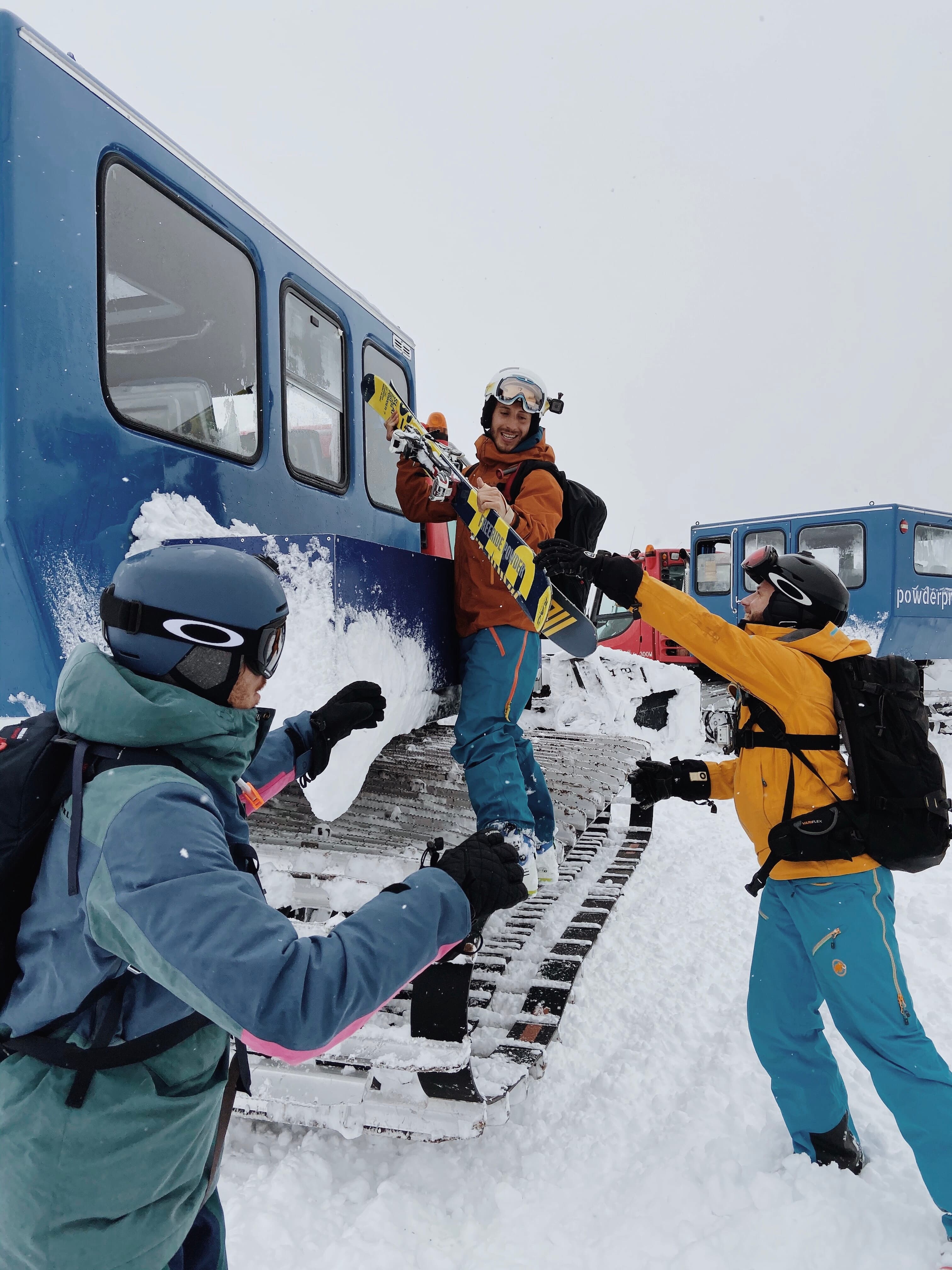 Cat-skiing in Georgia