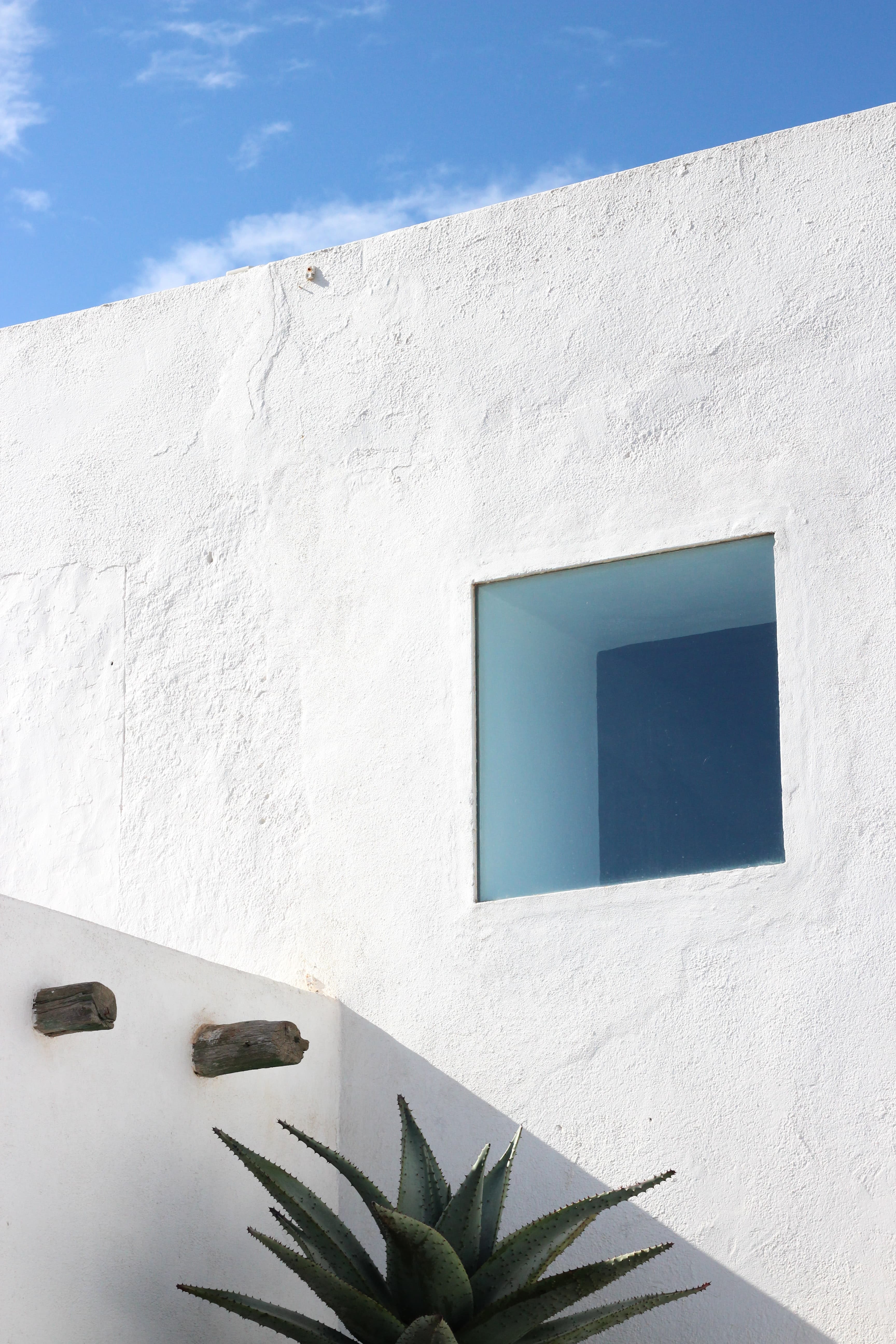 Photo of a traditional house in Lanzarote, Canary Islands, Spain
