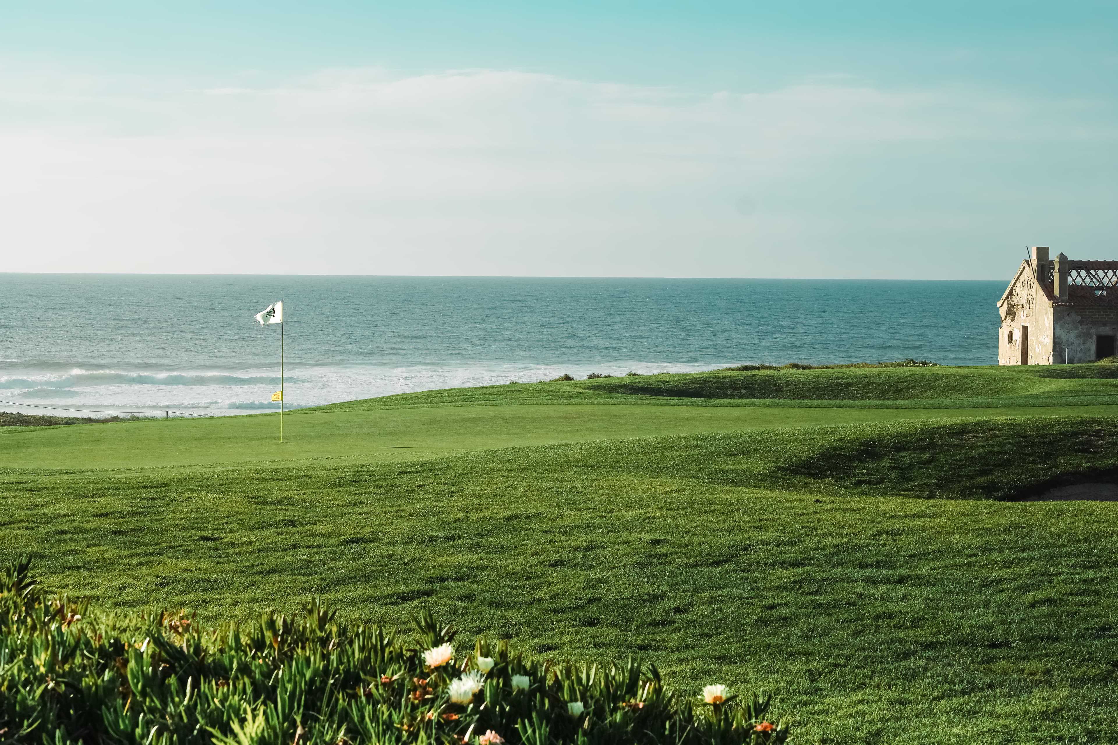 Praia del Rey Green of a Golf Course