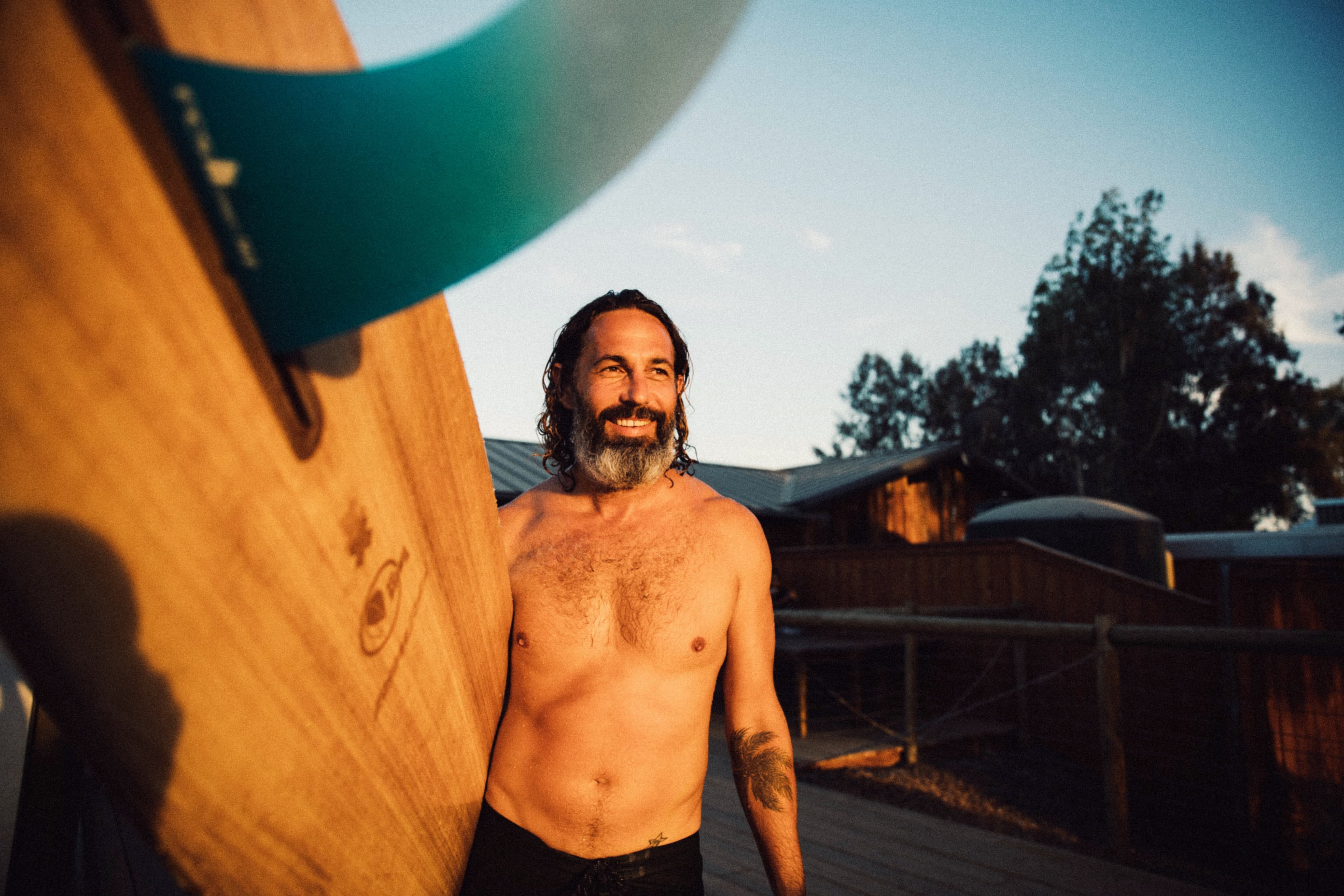 happy man Surf Ranch US